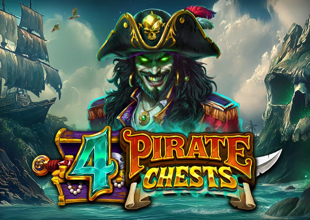 4 Pirate Chests